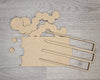 Welcome to our Classroom Interchangeable "Book Warm" DIY Paint kit #2983 - Unfinished Wood shape cutouts
