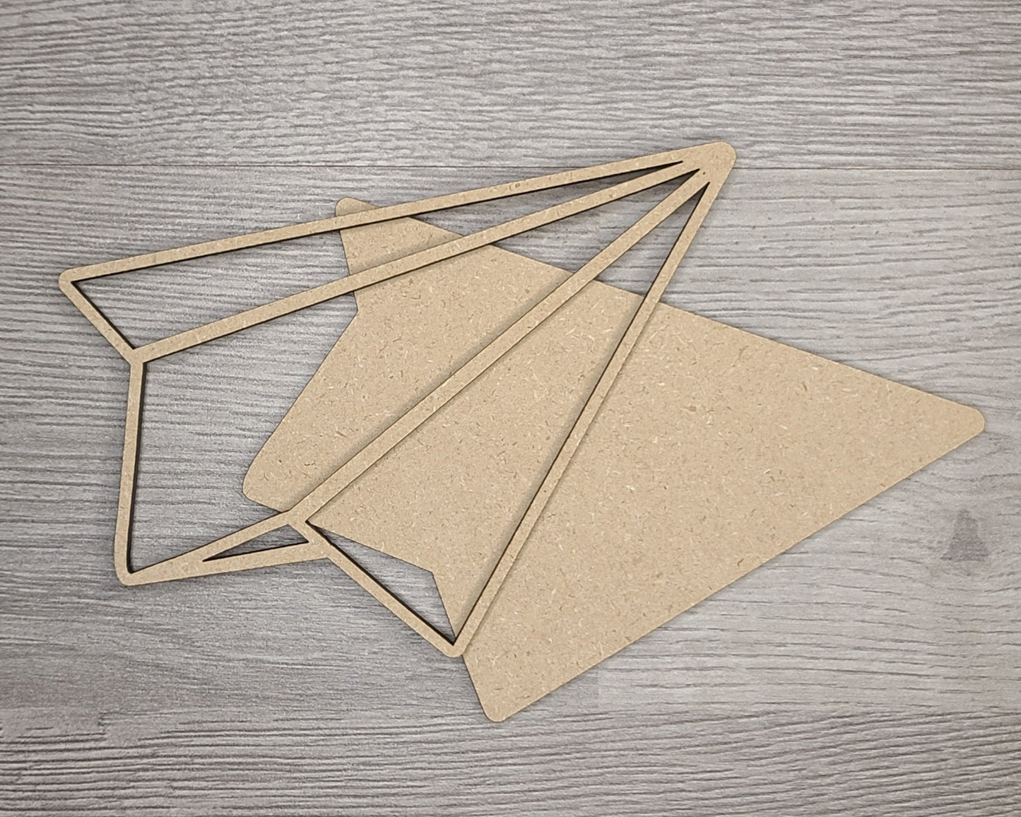 Welcome to our Classroom Interchangeable "Paper Airplane" DIY Paint kit #2983 - Unfinished Wood shape cutouts