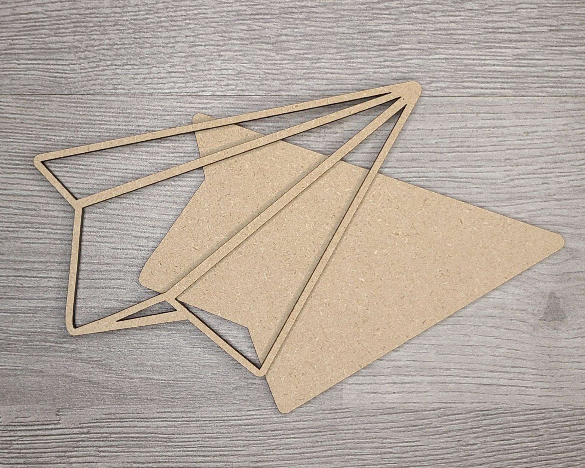 Welcome to our Classroom Interchangeable "Paper Airplane" DIY Paint kit #2983 - Unfinished Wood shape cutouts