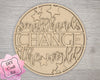 Welcome to our Classroom Interchangeable "Change the world" DIY Paint kit #2983 - Unfinished Wood shape cutouts