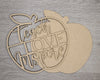 Welcome to our Classroom Interchangeable "Teach Love Inspire" DIY Paint kit #2983 - Unfinished Wood shape cutouts
