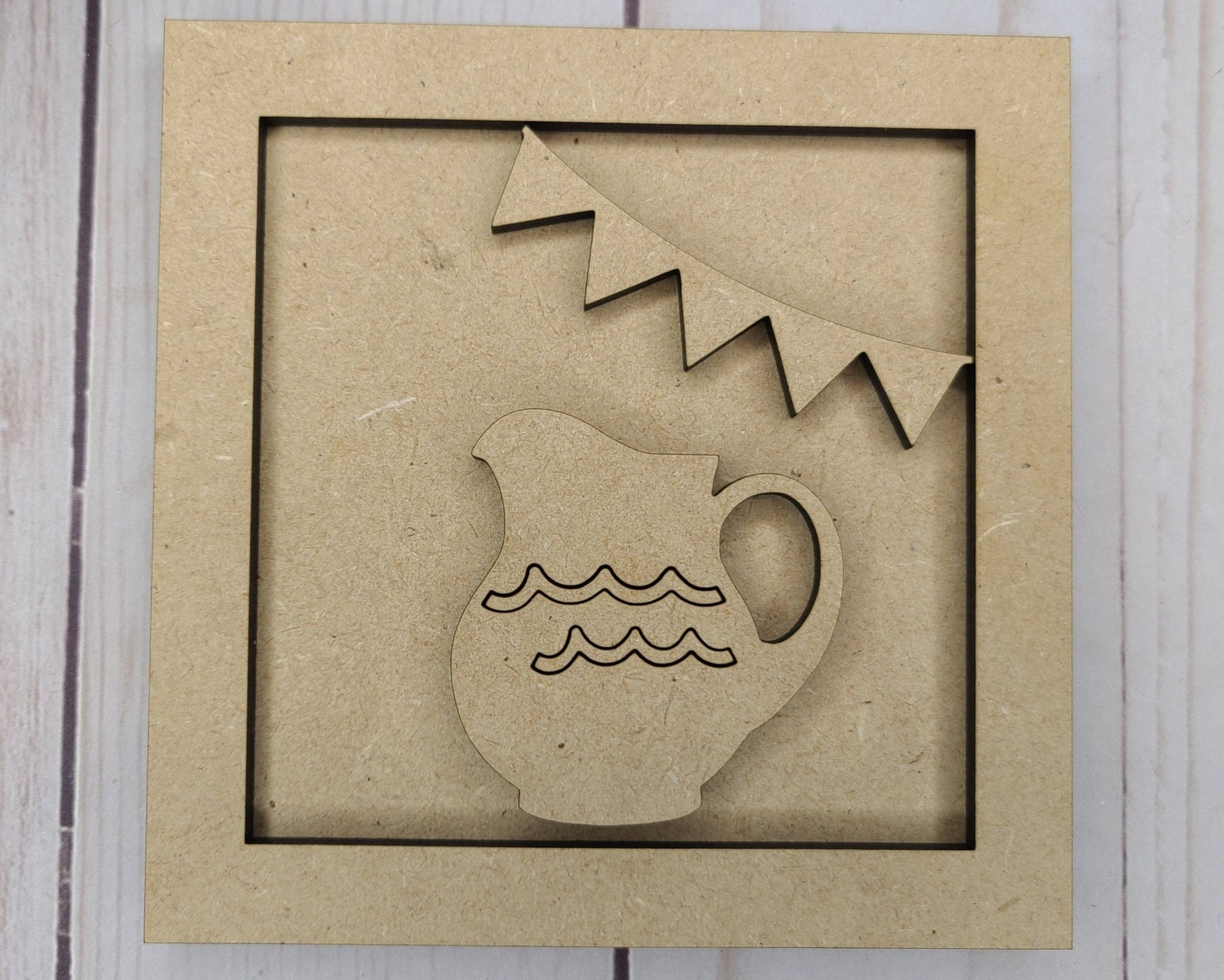 Lemon Pitcher Lemonade DIY Craft Kit #2540 - Multiple Sizes Available - Unfinished Wood Cutout Shapes