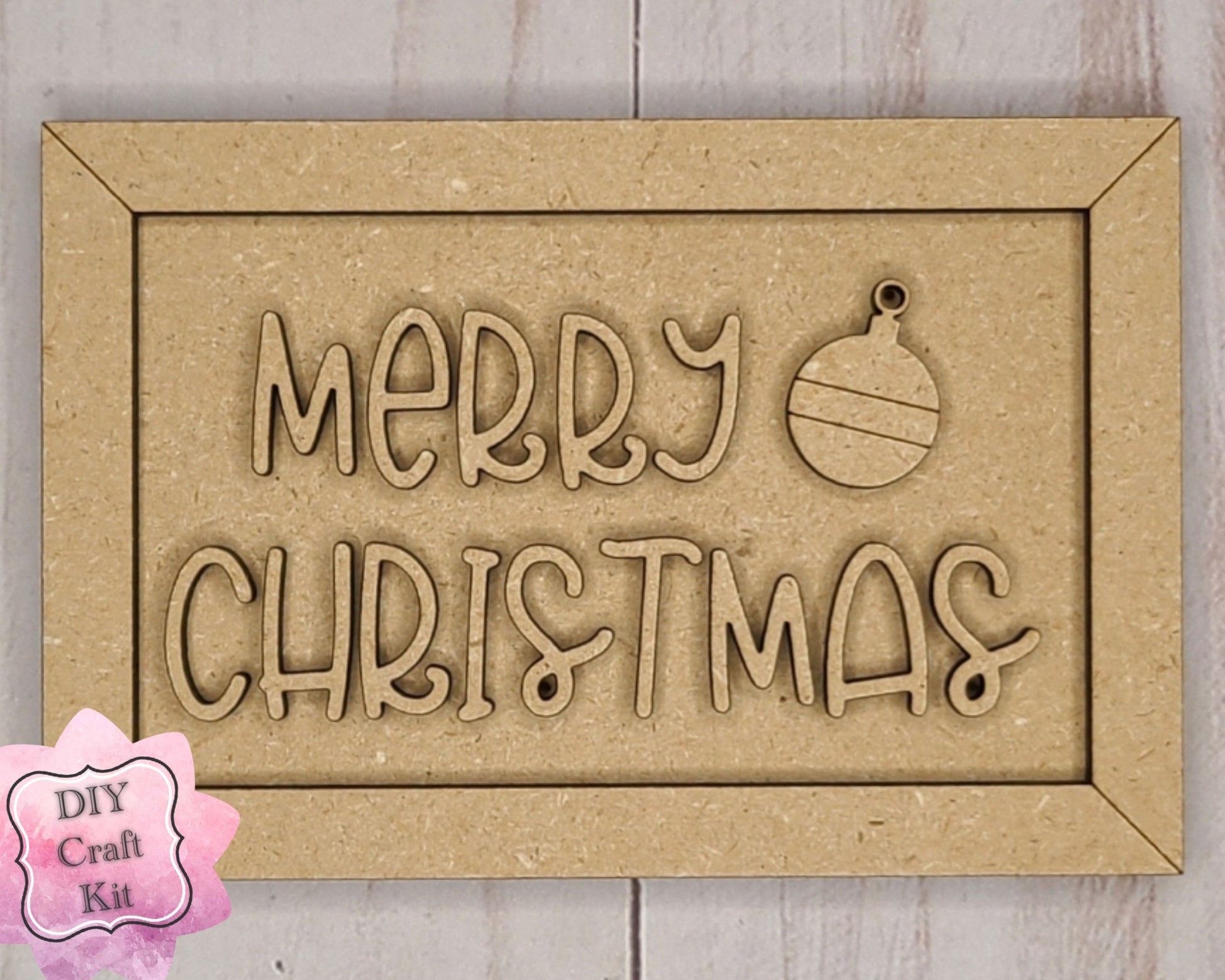 Merry Christmas Decor Christmas Elf Red Elf Decor  DIY Paint kit #2811 - Multiple Sizes Available - Unfinished Wood Cutout Shapes
