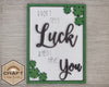 I don't need Luck Craft DIY Paint Party Kit Craft Kit #2727 - Multiple Sizes Available - Unfinished Wood Cutout Shapes