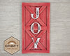 Joy Farmhouse Kit #2520 - Multiple Sizes Available - Unfinished Wood Cutout Frames