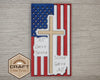 Some Gave All 4th of July Craft Kit Paint Kit Party Paint Kit #2797 - Multiple Sizes Available - Unfinished Wood Cutout Shapes