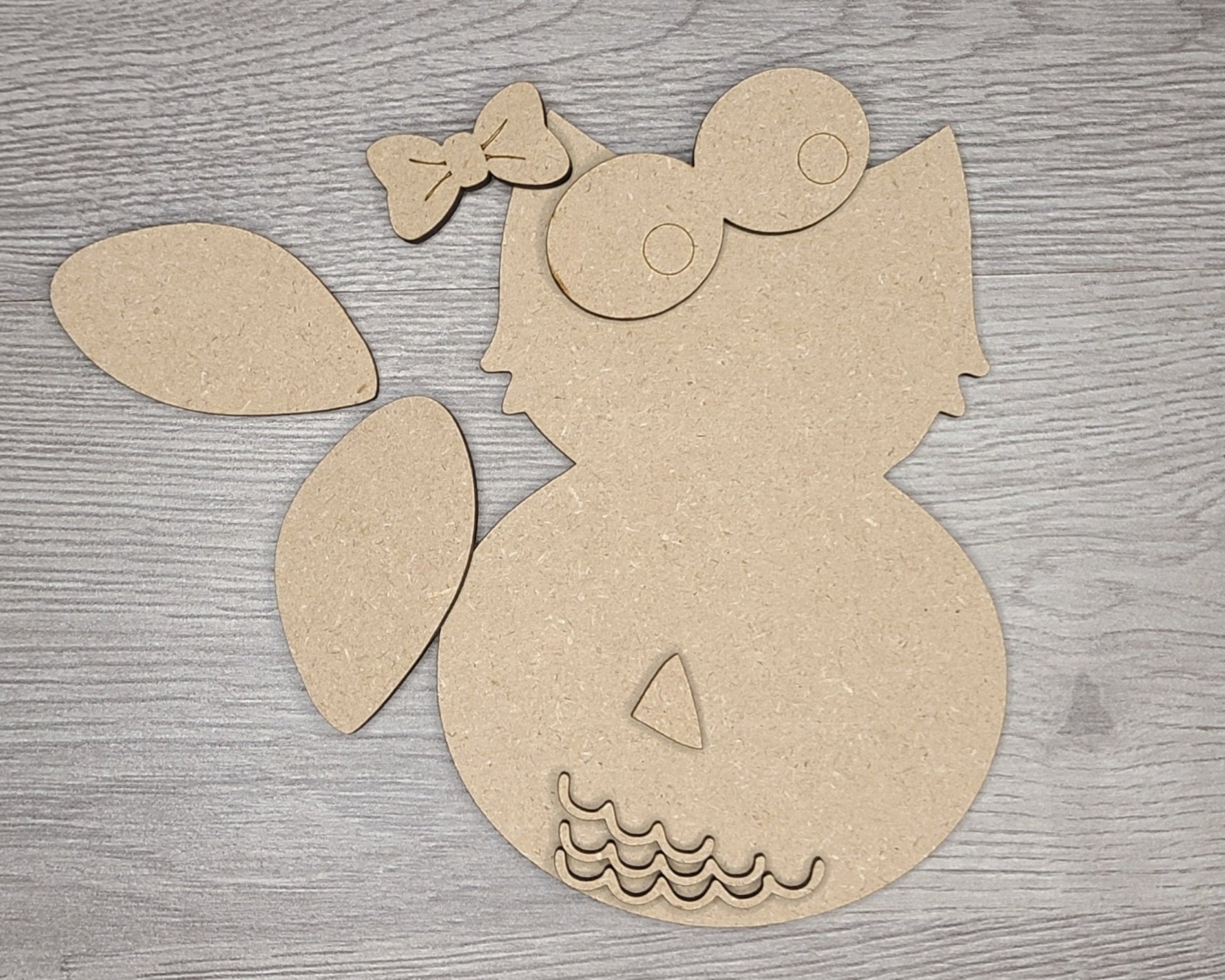 Welcome to our Classroom Interchangeable "Owl" DIY Paint kit #2983 - Unfinished Wood shape cutouts