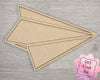 Welcome to our Classroom Interchangeable "Paper Airplane" DIY Paint kit #2983 - Unfinished Wood shape cutouts