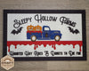 Sleepy Hollow Halloween Decor DIY Paint kit #30 - Multiple Sizes Available - Unfinished Wood Cutout Shapes